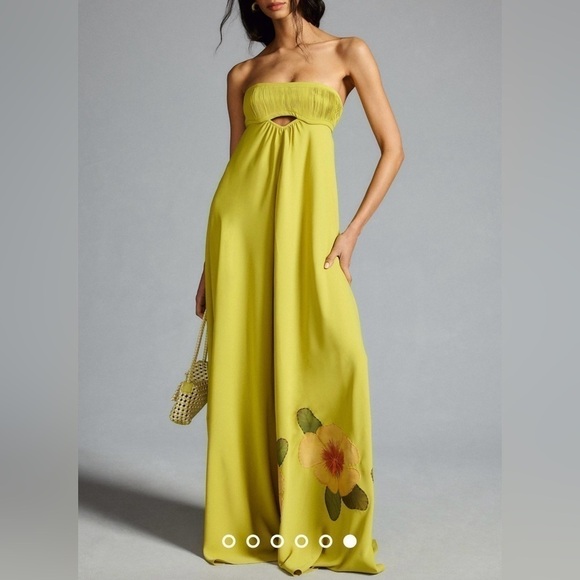 Anthropologie Zunilda Guiterrez Bejuco Jumpsuit, Size Medium (v) - Picture 2 of 8